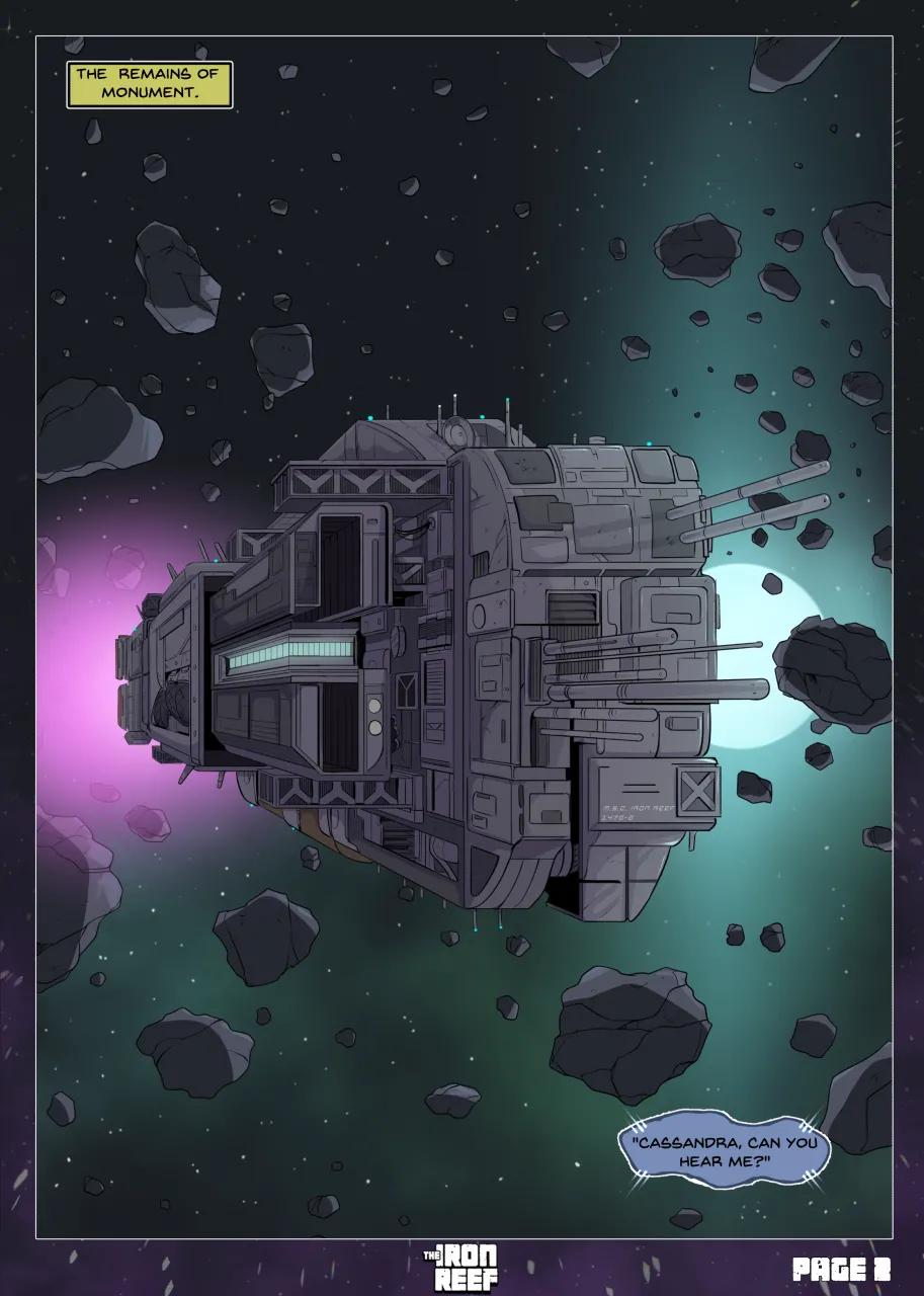 The Iron Reef: Issue 1 page 3 full