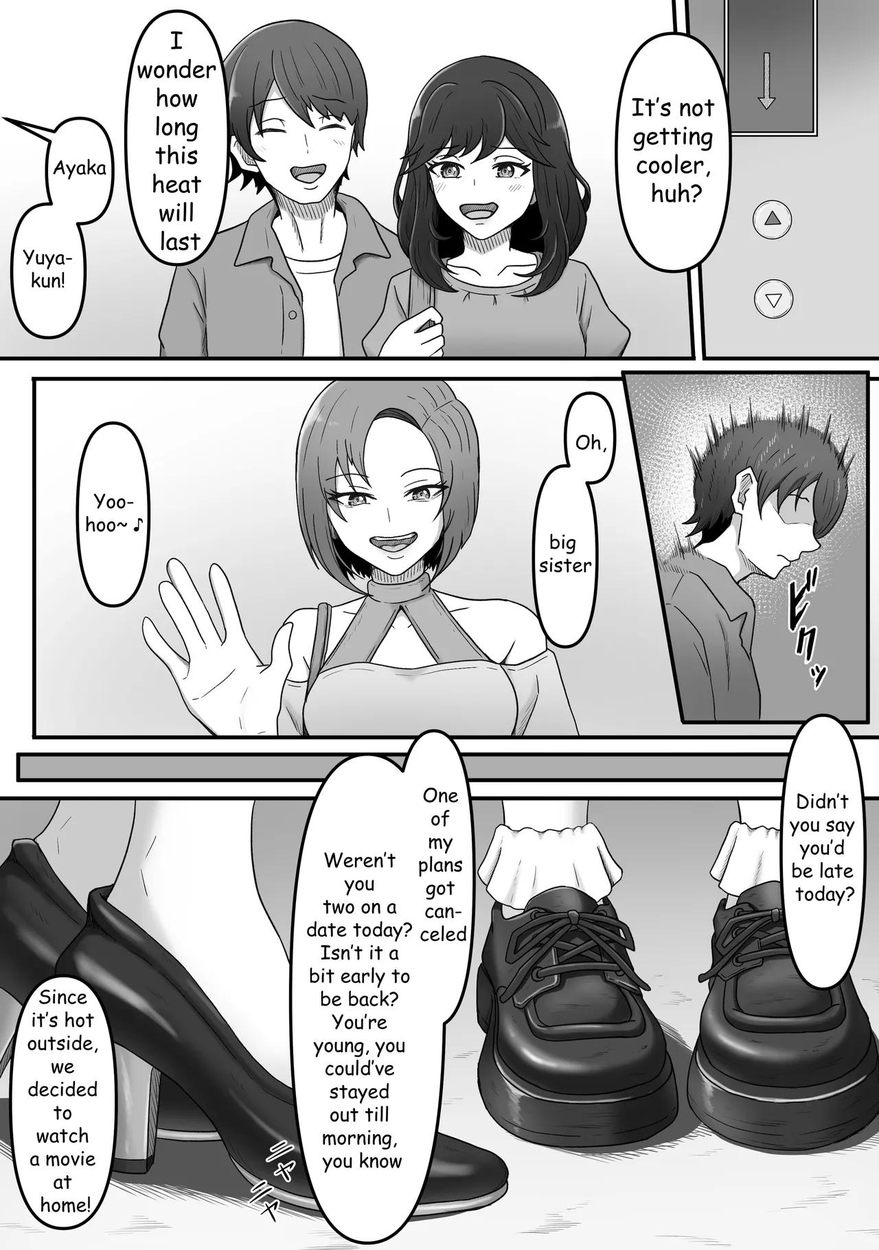 My Girlfriend's Older Sister Turned Me Into Her Masochist Foot Pet page 9 full