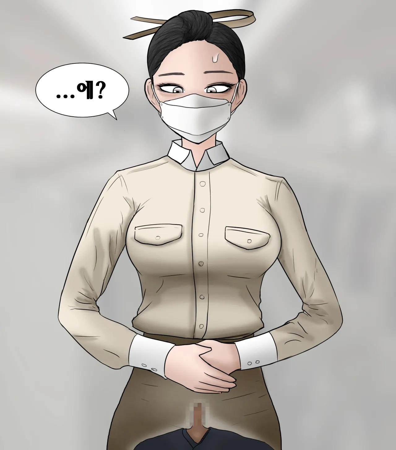 꼬추크기로 좌석이 결정되는 만화 page 7 full