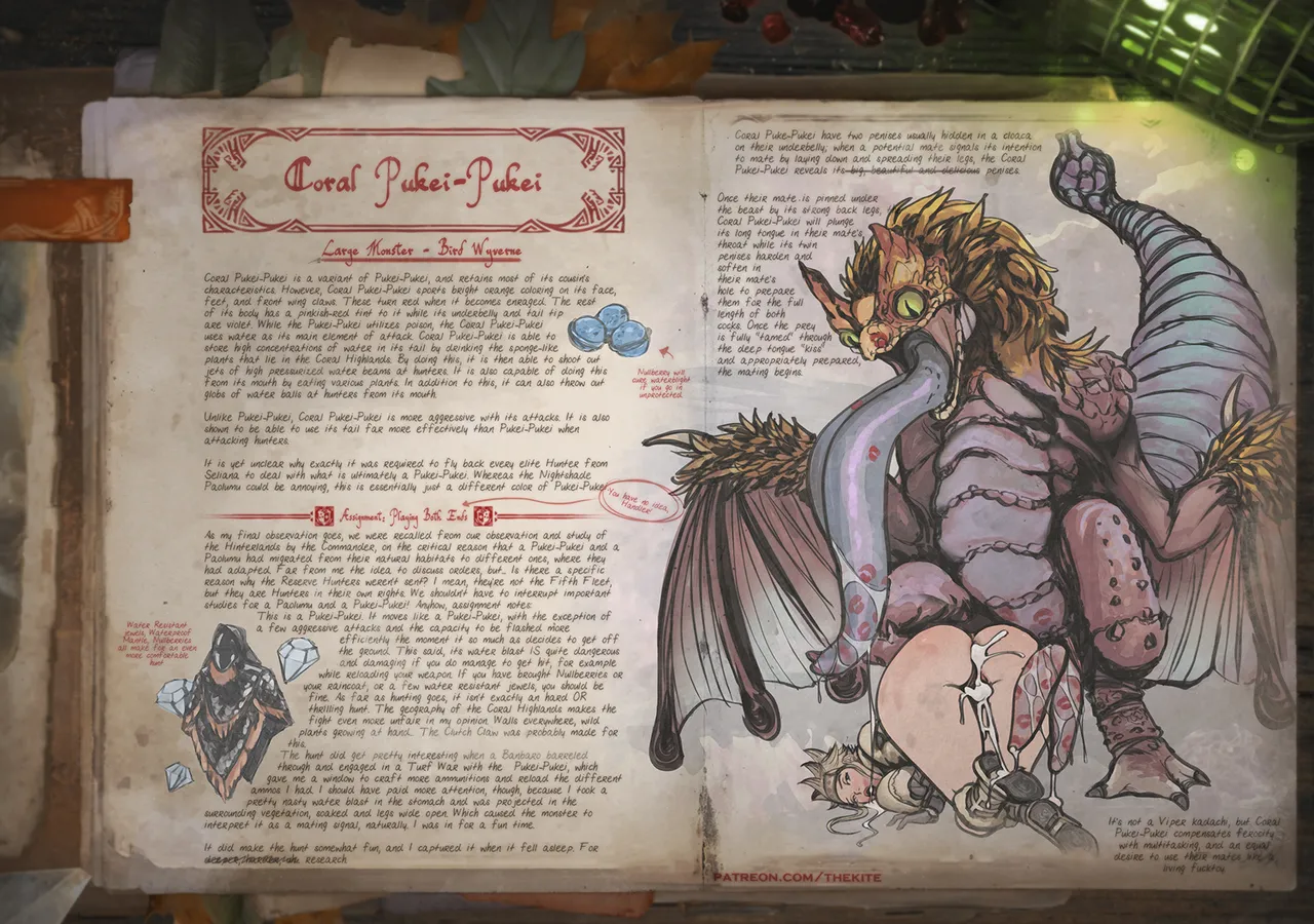 TheKite's Monster Hunter Diaries page 6 full