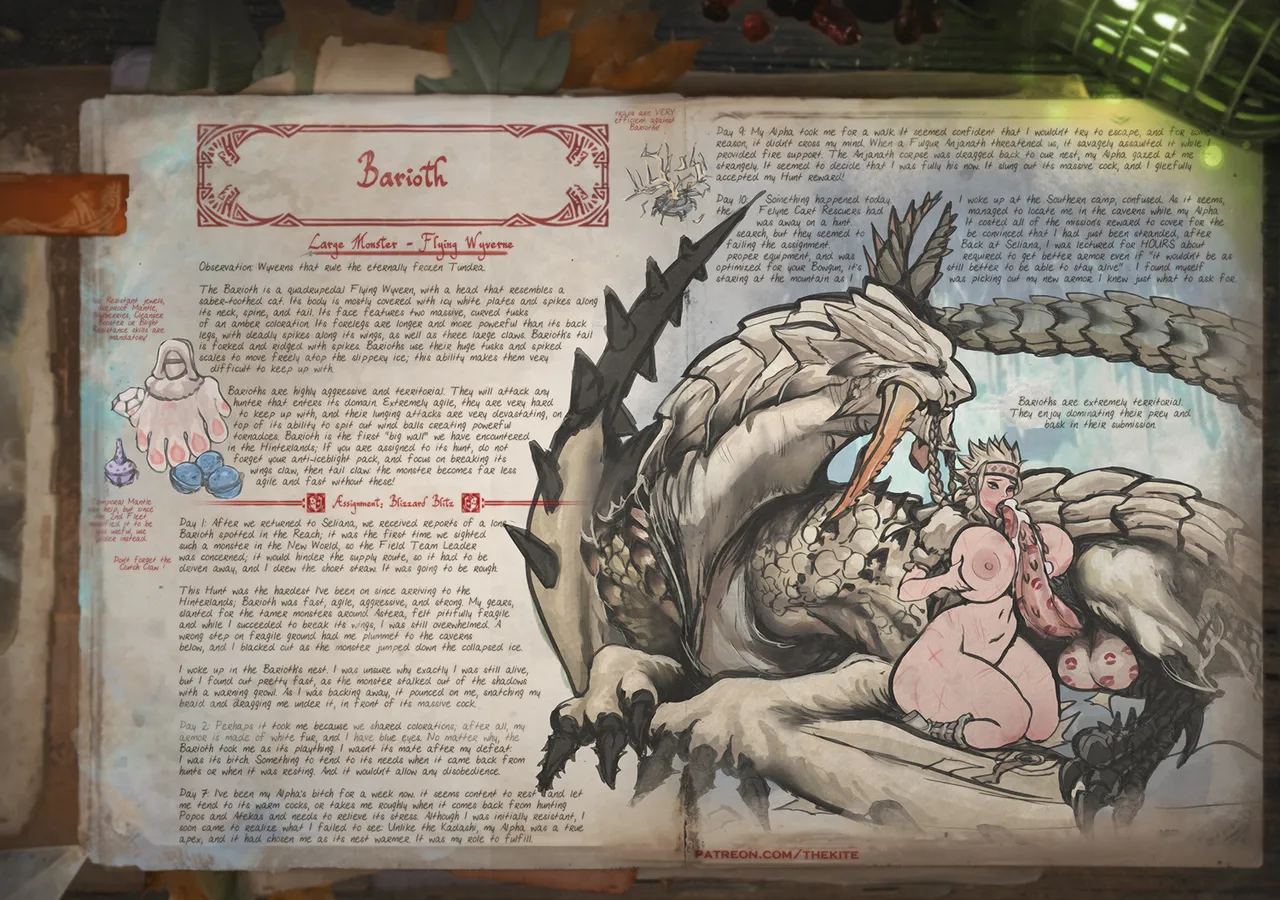 TheKite's Monster Hunter Diaries page 7 full