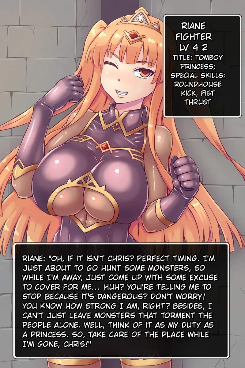 Mahouya  Tomboy Princess Tentacle Corruption page 1 full