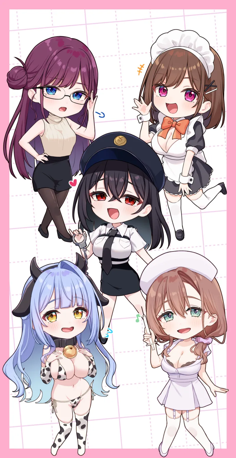 Cosplay x Ramuchi Girls page 2 full
