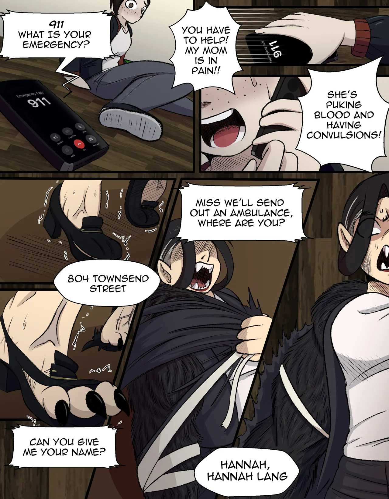 My Mother is a Werewolf! page 6 full