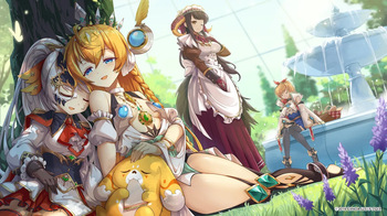 Kamihime PROJECT EventCG cover