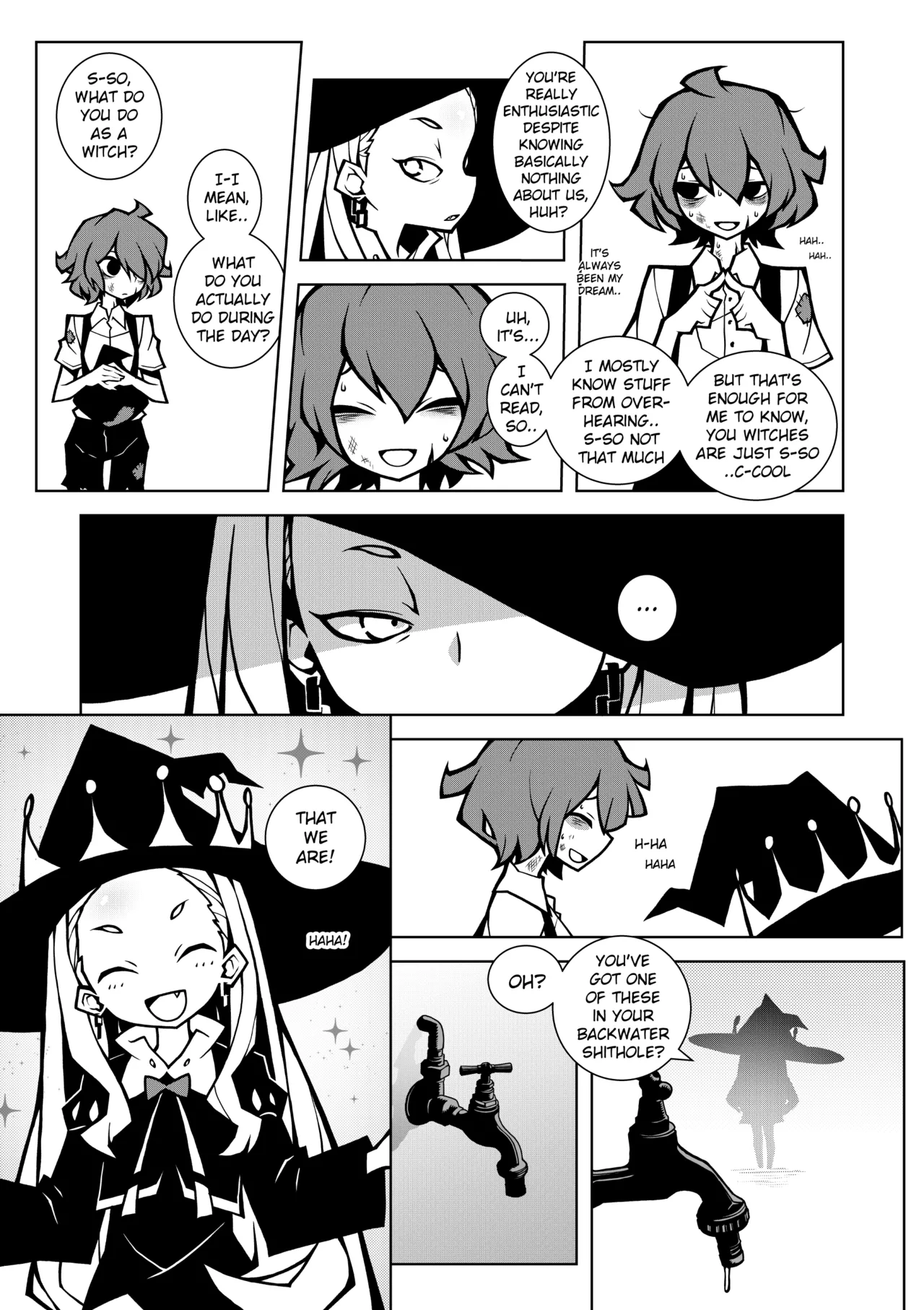Love Bullying Cute Witches page 7 full