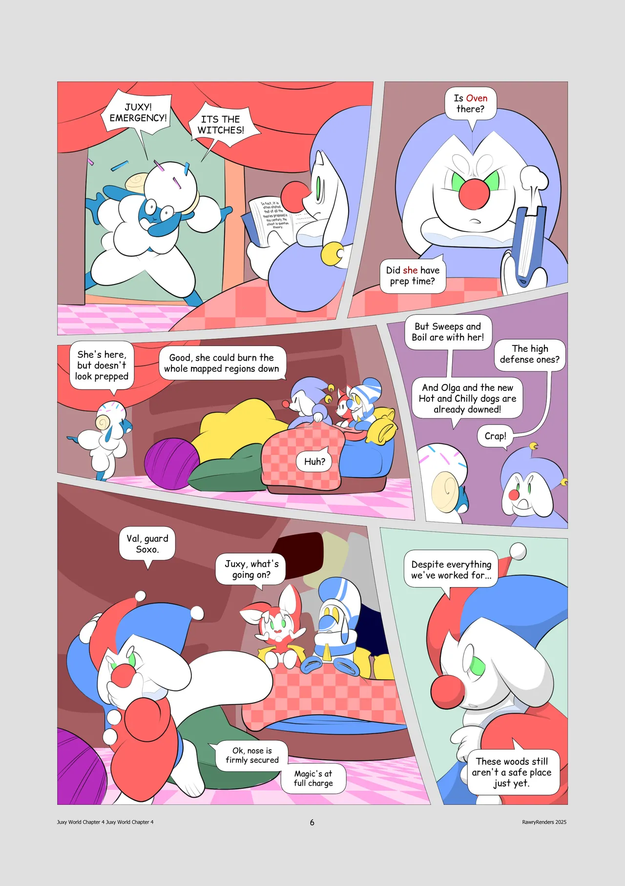 Juxy World: Chapter 4 - Witch Battle and Soxo! page 6 full