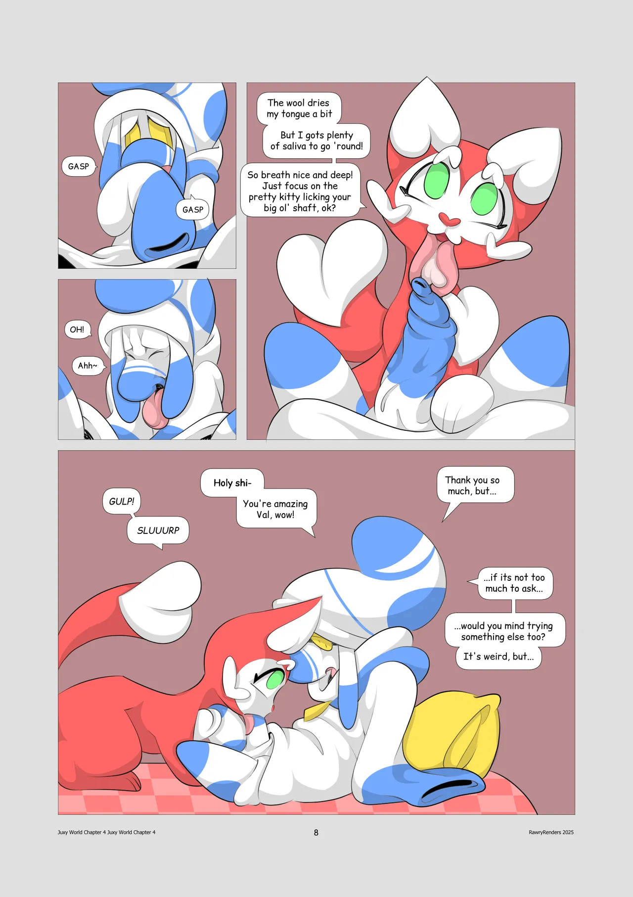 Juxy World: Chapter 4 - Witch Battle and Soxo! page 8 full