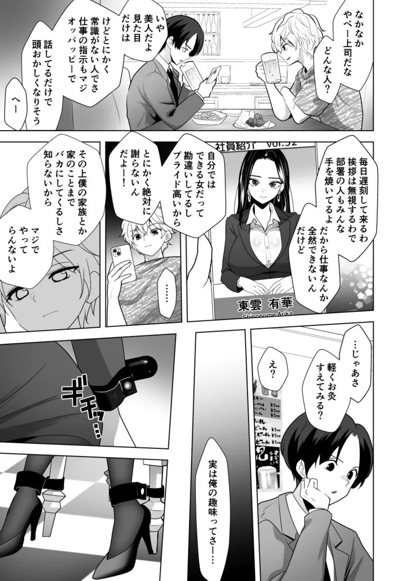 くすぐりリベンジャーズ～パワハラ巨乳女上司をくすぐりで再起不能にしてやった話～ page 6 full