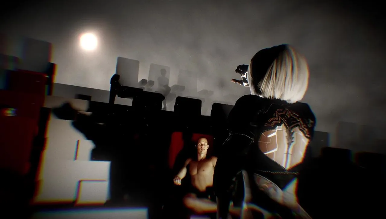 Yorha 2b Sex Robot in BDSM Sex Show - Nier Automata Porn Parody page 3 full