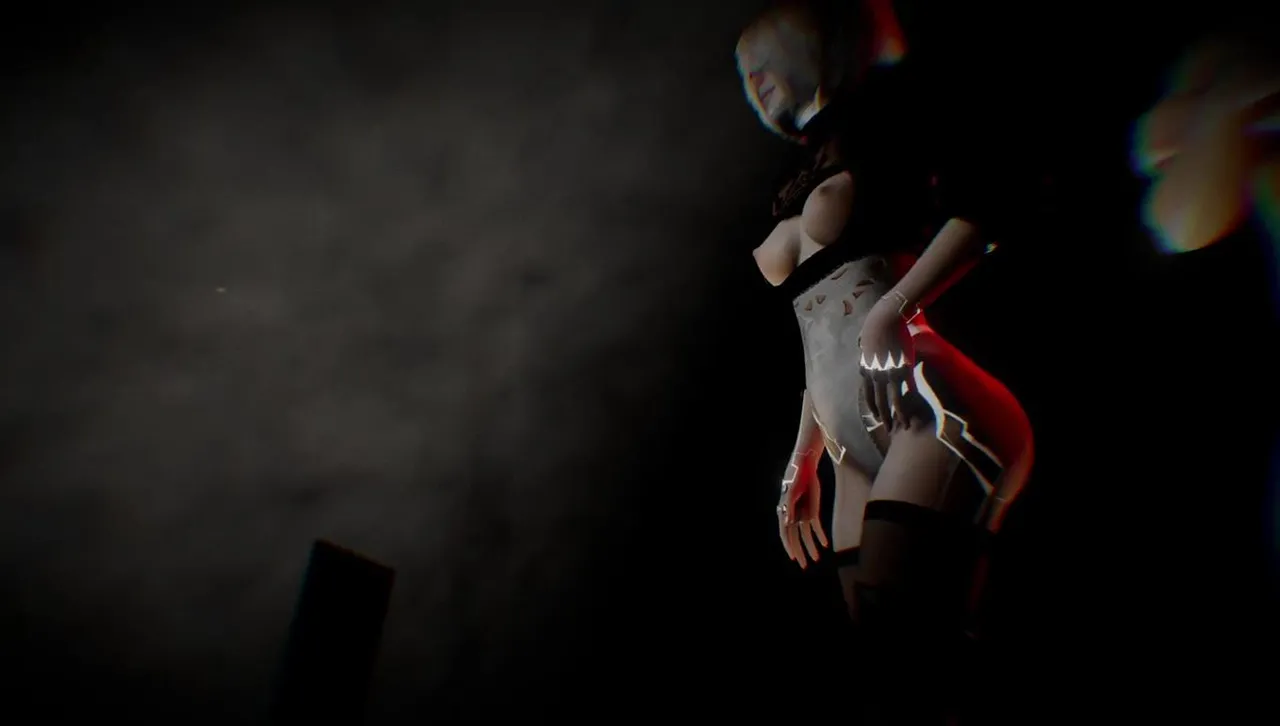Yorha 2b Sex Robot in BDSM Sex Show - Nier Automata Porn Parody page 4 full