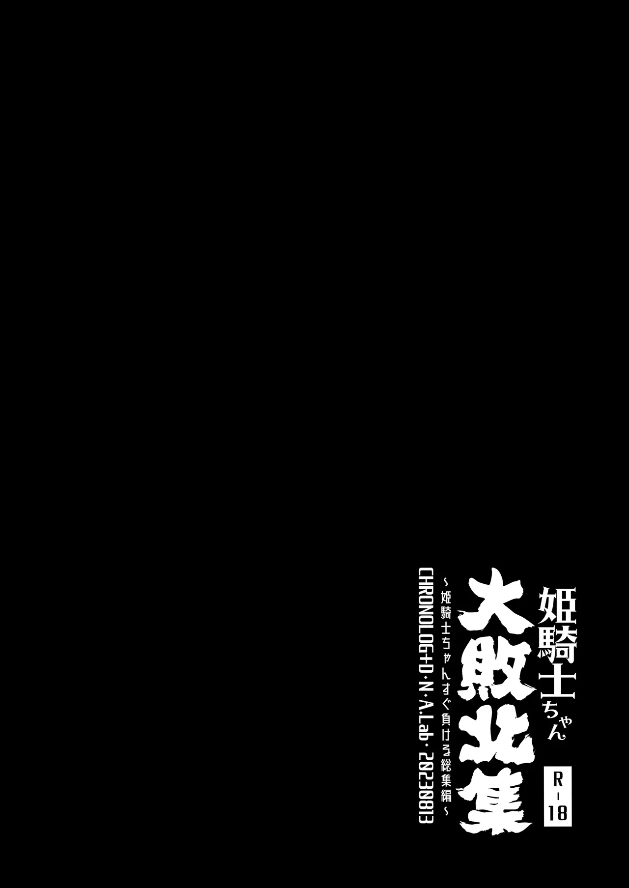 Hime Kishi-chan Dai Haiboku Shuu - Hime Kishi-chan Sugu Makeru Soushuuhen page 6 full