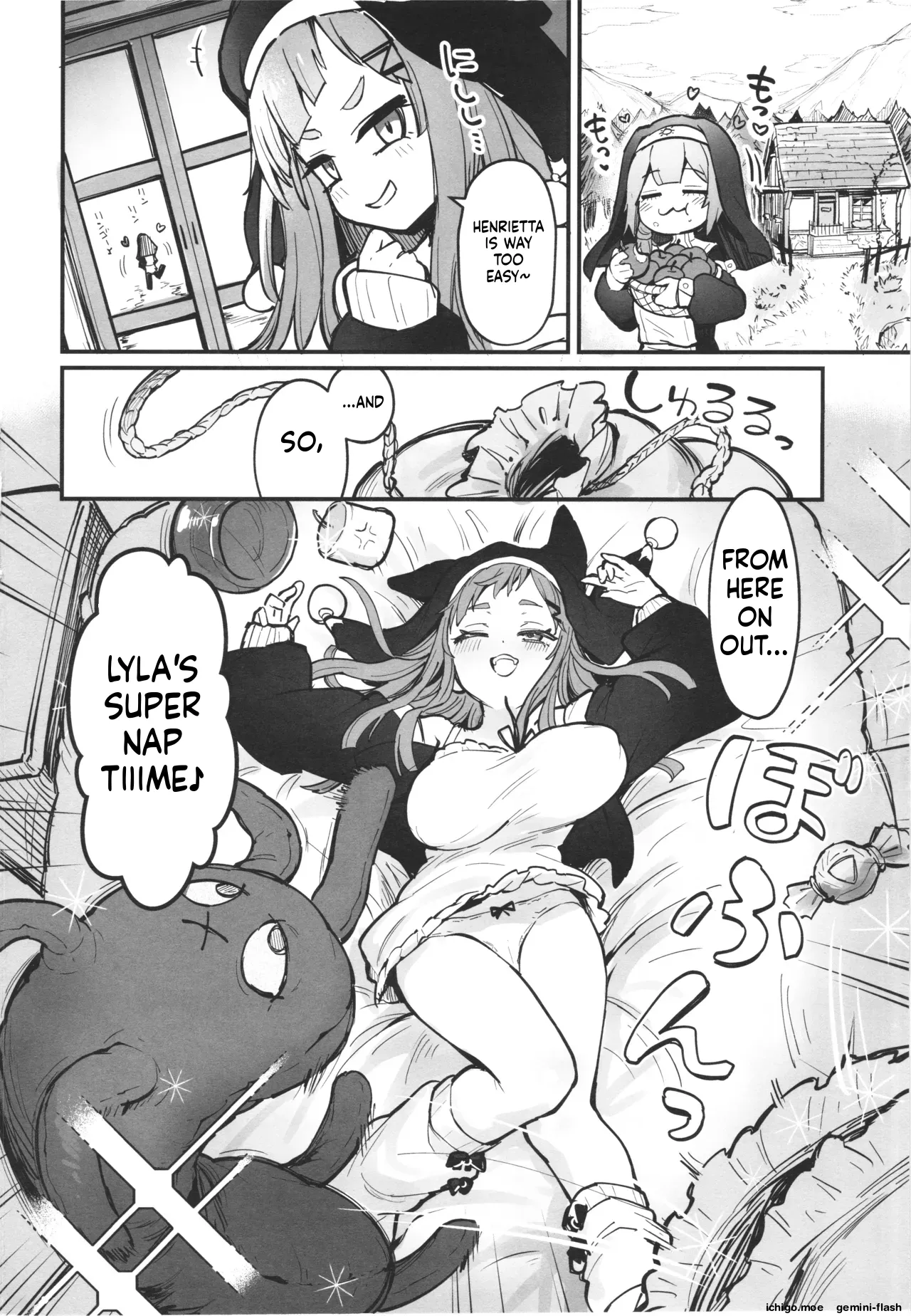 Shokushu Nanka ni Makenai!! side:L - I can't be defeated by tentacles!! page 3 full