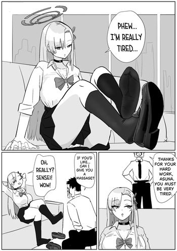 Asuna's Special Treat Socks cover
