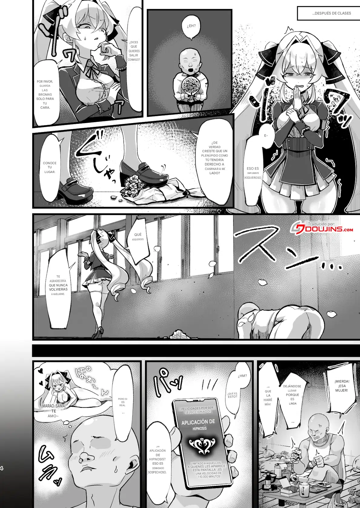 Bounyuu Saimin ~Namaiki Ojou-sama o Bakunyuu-ka shite Sakunyuu Hame~ Español page 3 full