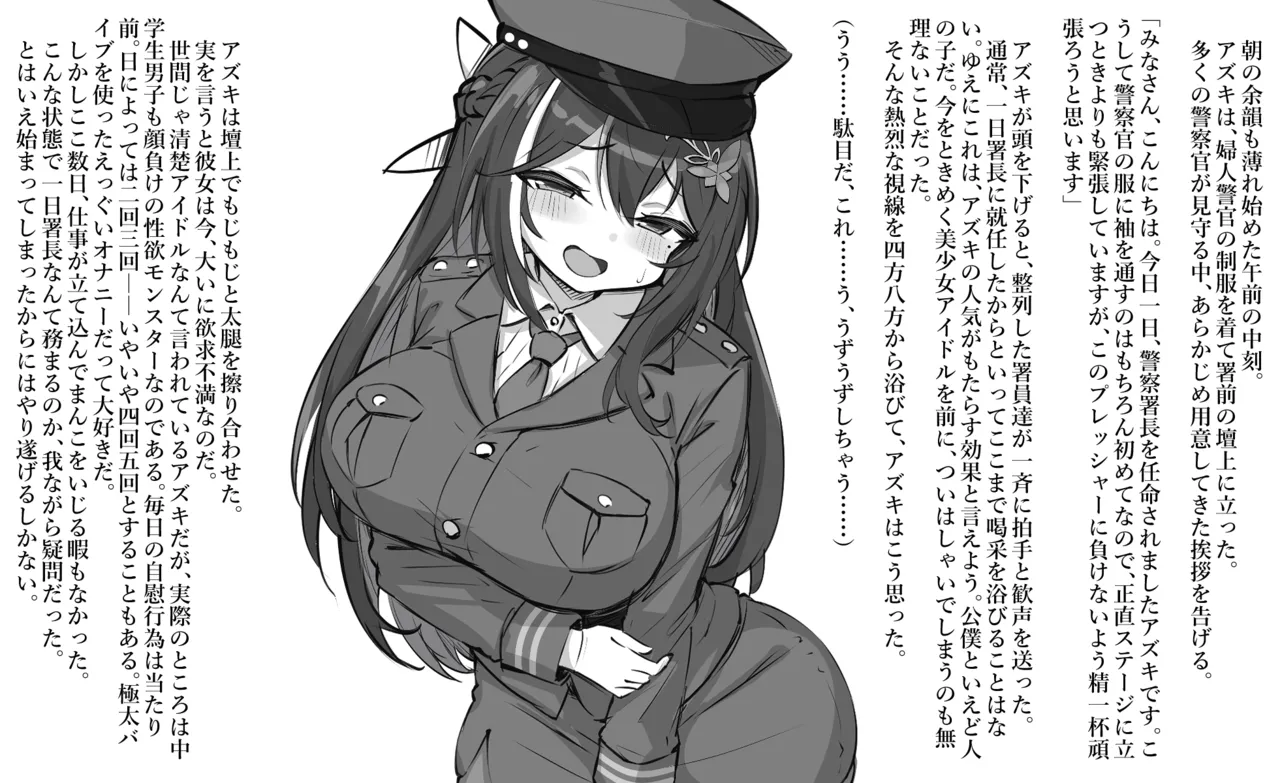 A◯Ki（リクエスト:痴女の本性を抑えられない欲求不満の一日署長） page 2 full