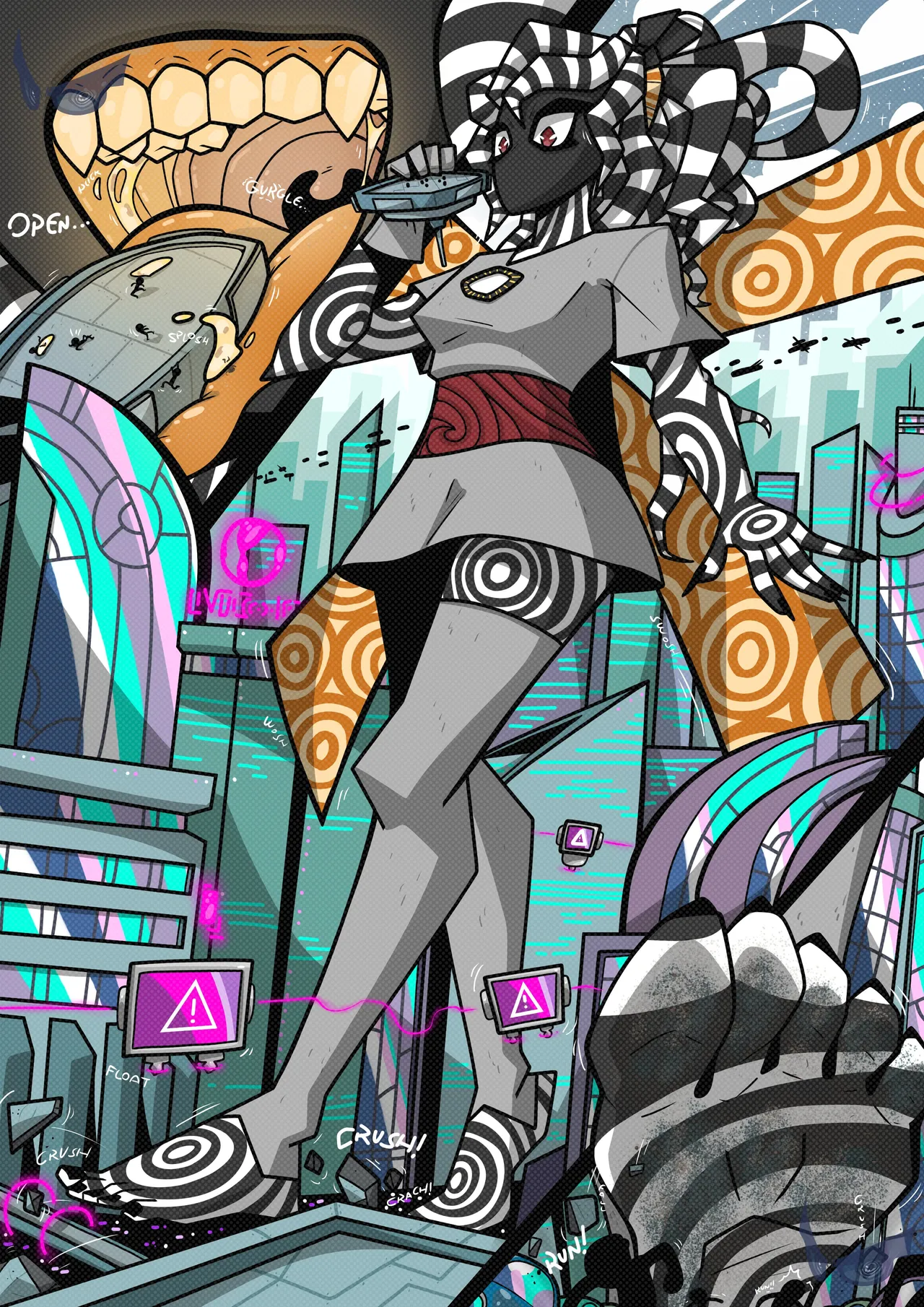 Galaxy Trousers &amp; Giantess Laboratory page 1 full