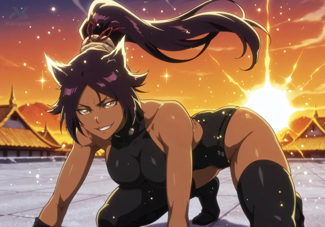 **Kanevic** - Yoruichi shihouin Bleach TYBW page 3 full