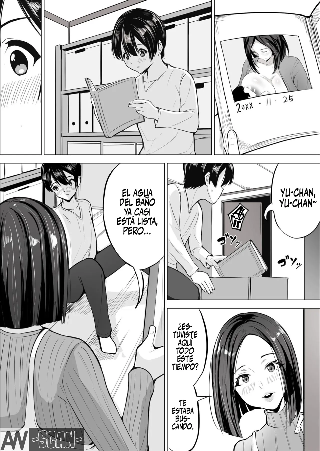 Boku no Daisuki na Kaa-san ga Namaiki na Tomodachi no Tsugou no Ii SeFri ni Natta Wake 3｜Como mi querida madre se convirtio en la amiga con derechos de mi arrogante amigo 3 page 7 full