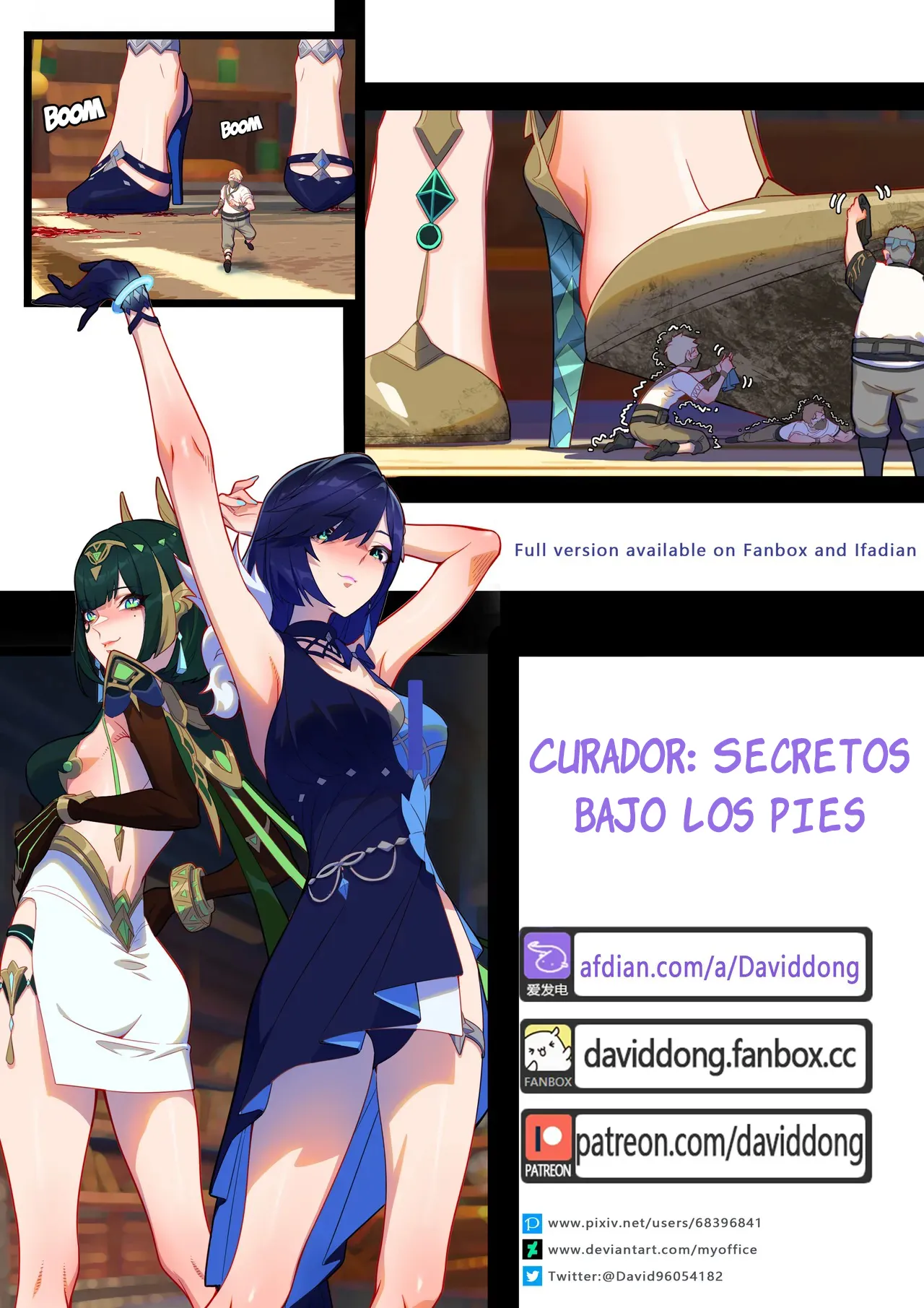 Curatorium: Underfoot Secrets page 1 full