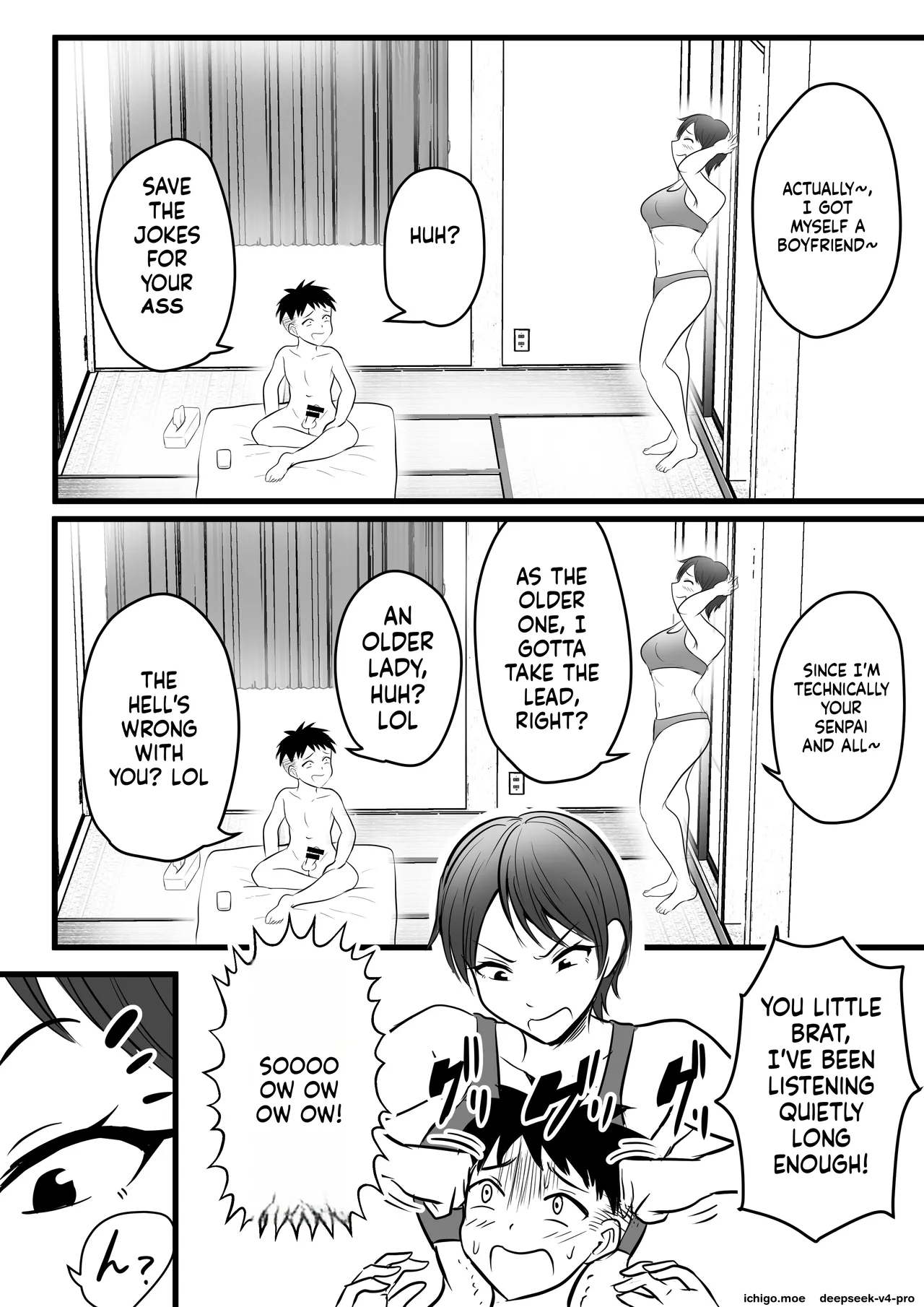 Boyish no Ane ni Renshuudai to Shite Shiborareta page 6 full