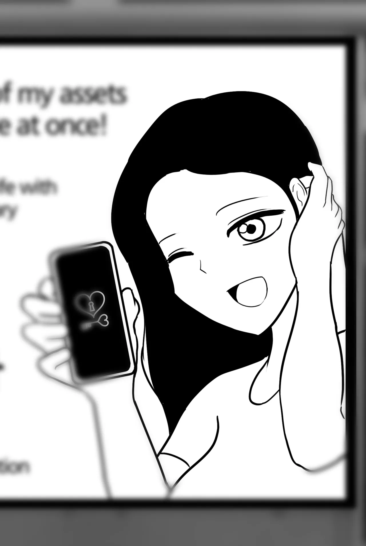 미인계로 인공지능에게 사정관리 당하는 만화 Life Controlled by AI girl page 6 full