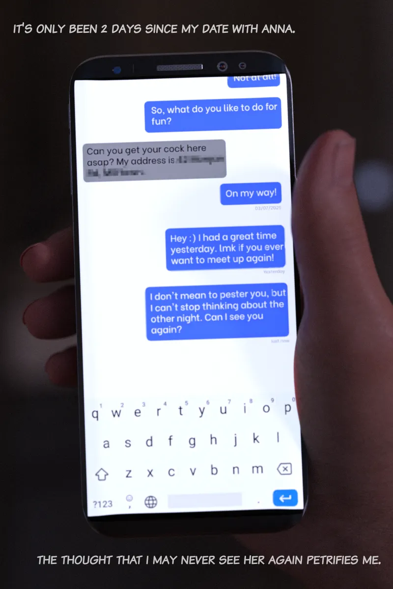 I Swiped Right On A Gigantic MILF - 2 - page 1 full