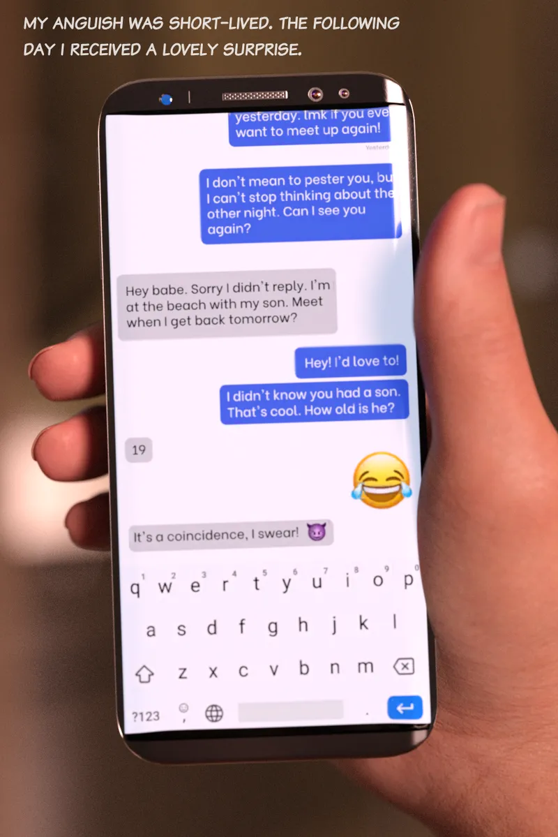 I Swiped Right On A Gigantic MILF - 2 - page 4 full
