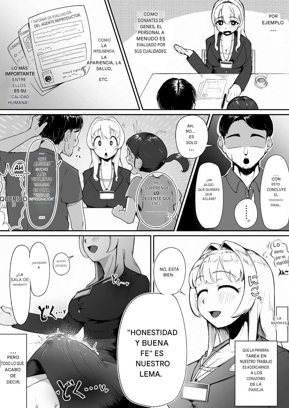 Futanari Tanetsukeya-san no Manga 1-2 Español page 3 full