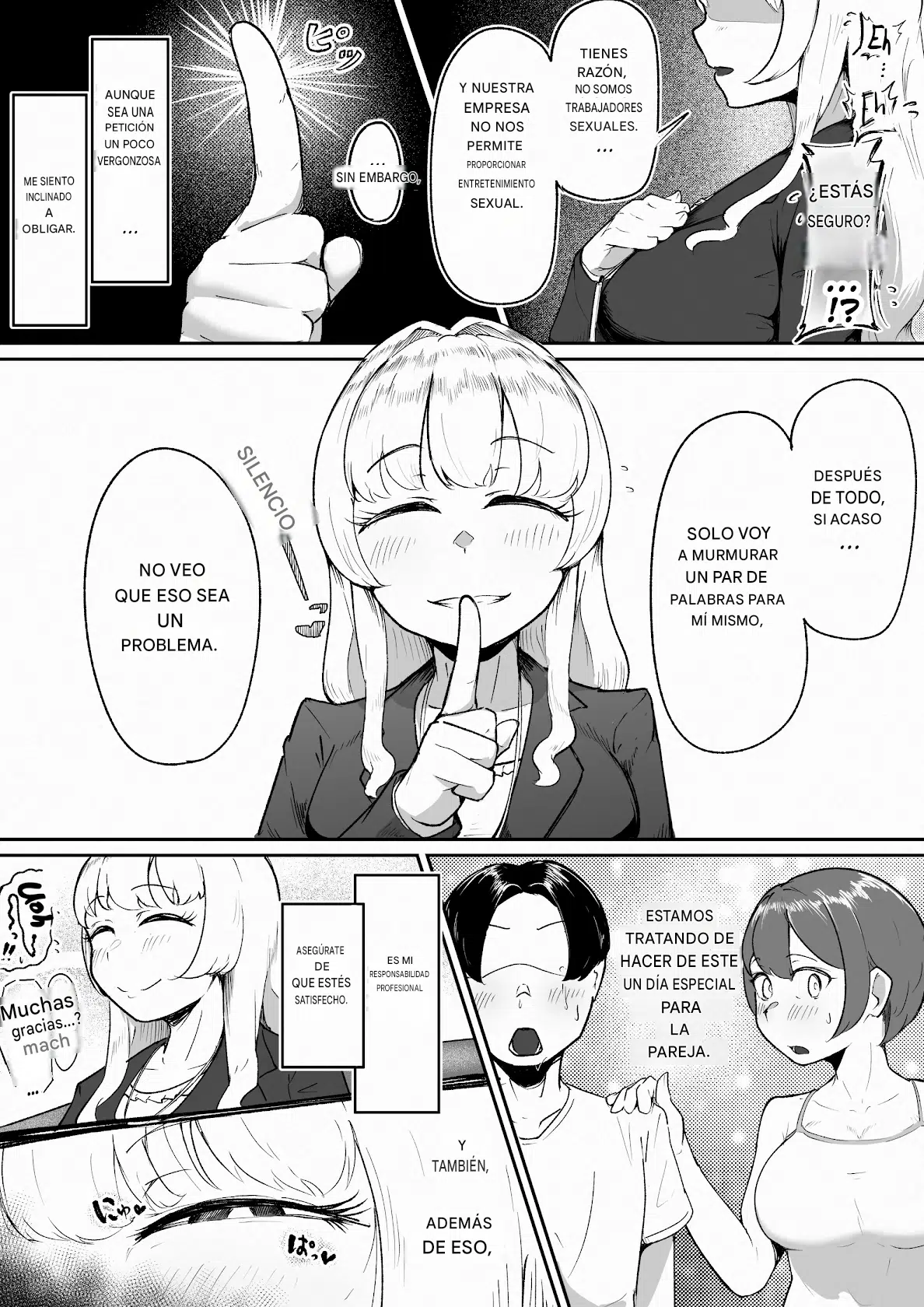 Futanari Tanetsukeya-san no Manga 1-2 Español page 9 full
