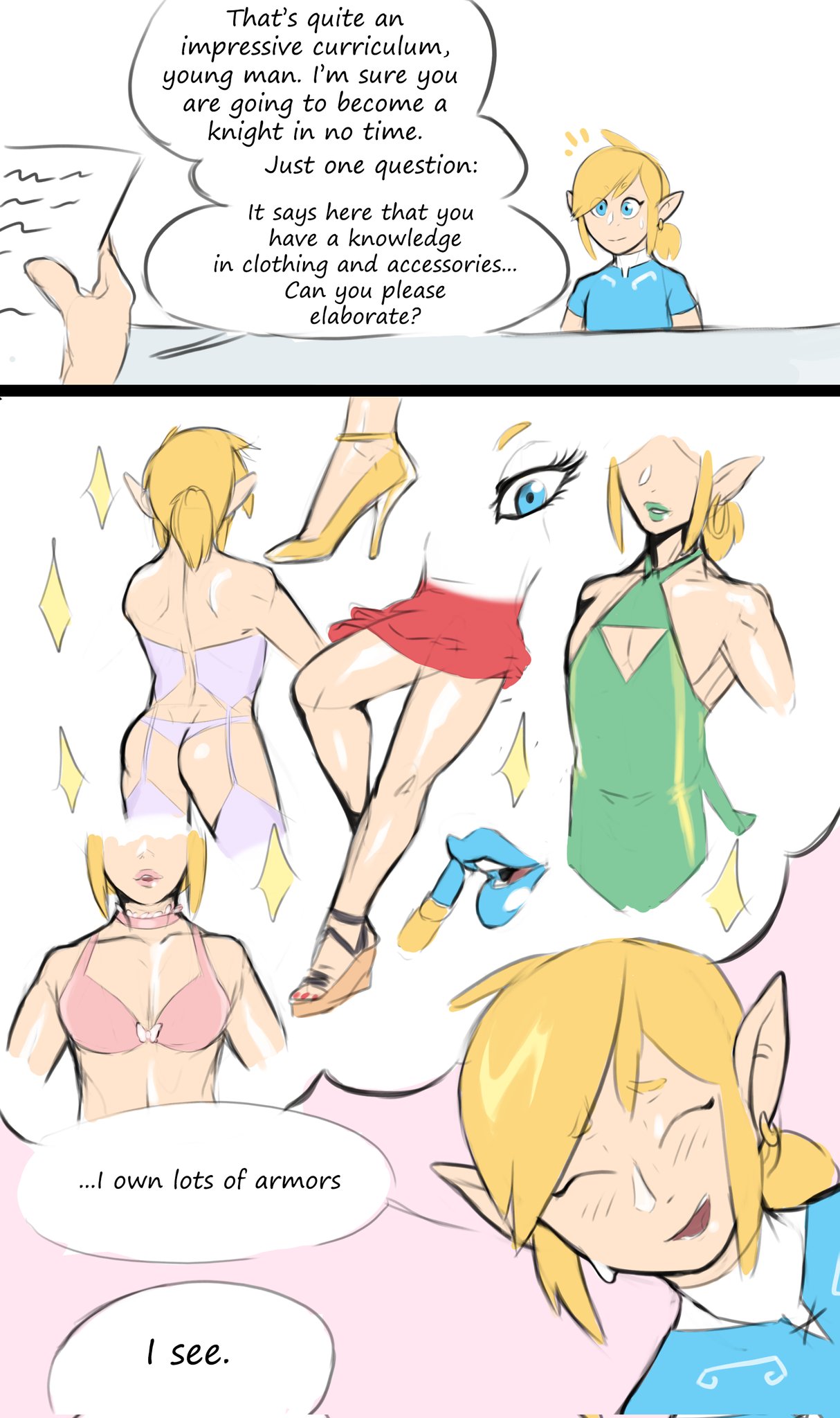 Combos &amp; Doodles The Legend of Zelda page 1 full