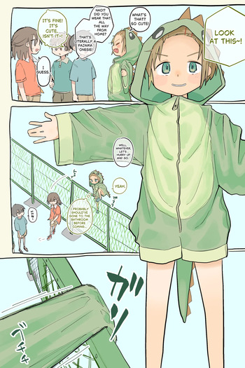 The costume got caught cover