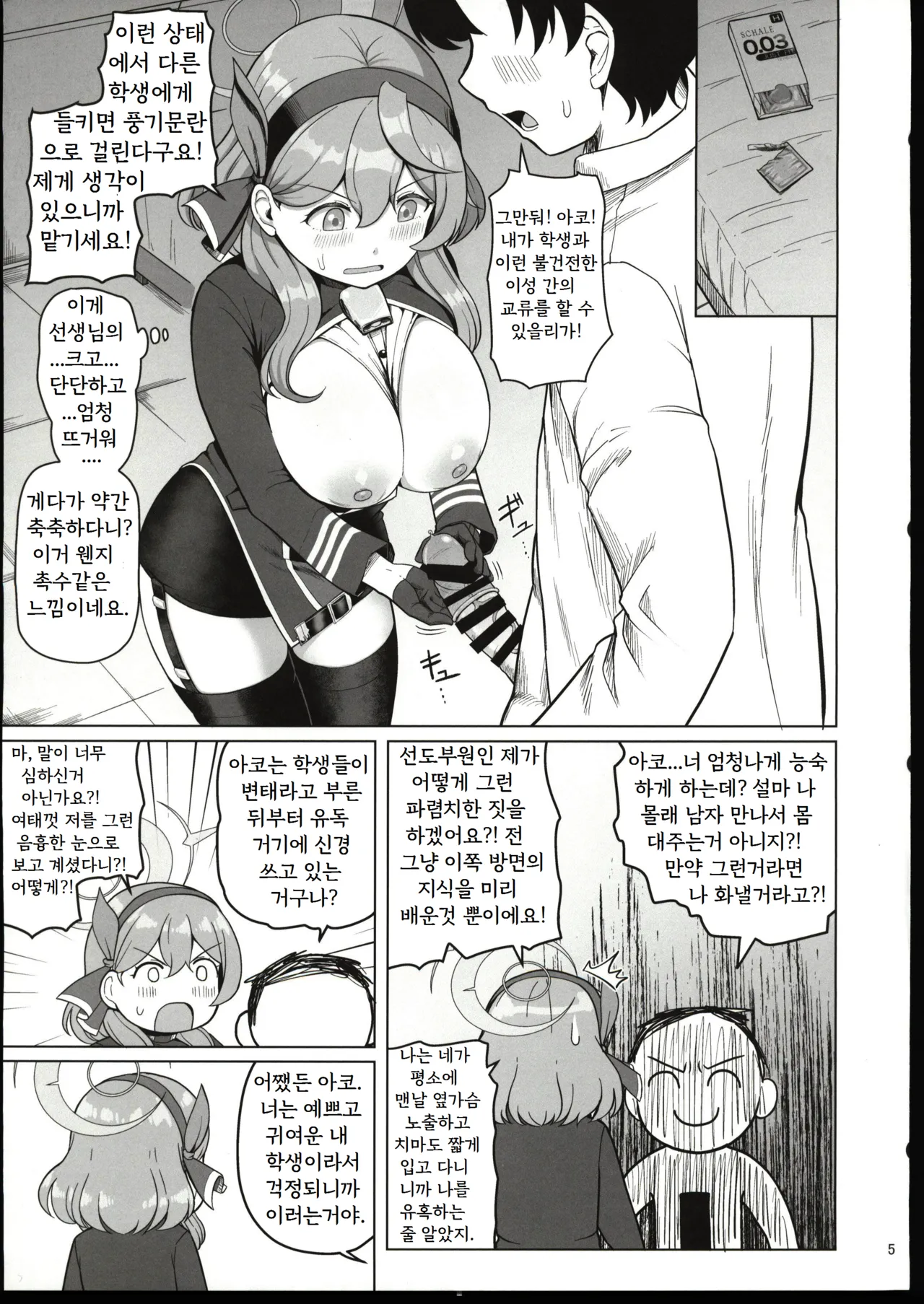 Shikisai Chinpo Sensei to Amame Ako page 5 full
