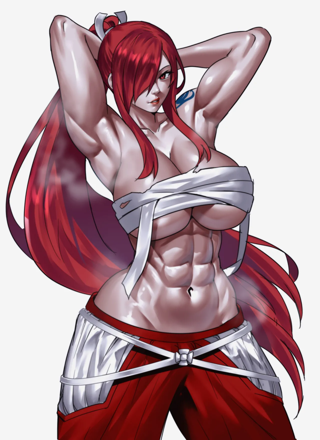 Erza Scarlet, Chun Li page 1 full
