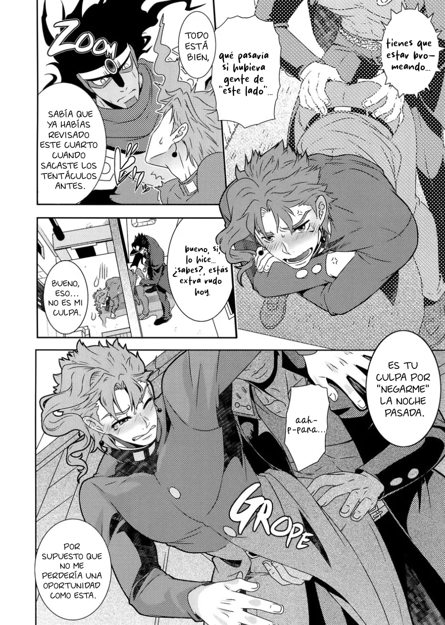 Kakyoin’s Stuck In The Alleway – JoJo’s Bizarre Adventure dj  - Jeithentai page 9 full