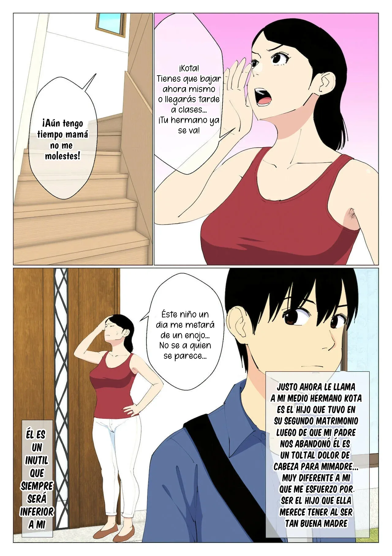Deki no Warui Ani to Kaa-san ga Sex Shiteta Hanashi | Mala madre y mal hermano completo page 3 full
