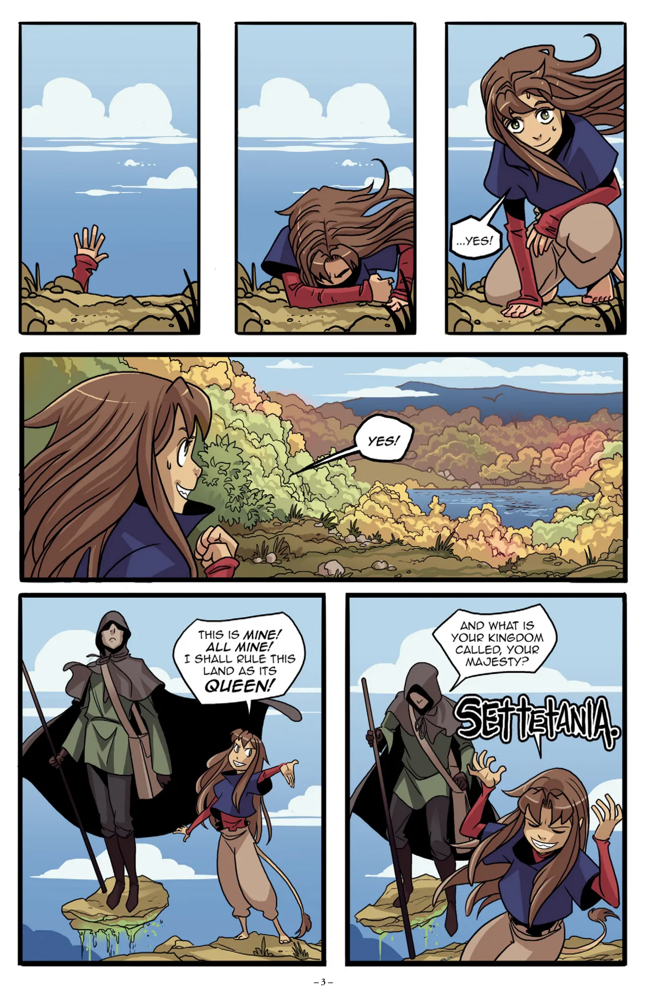 Unsounded 1: The Corpse with No Eyes page 9 full