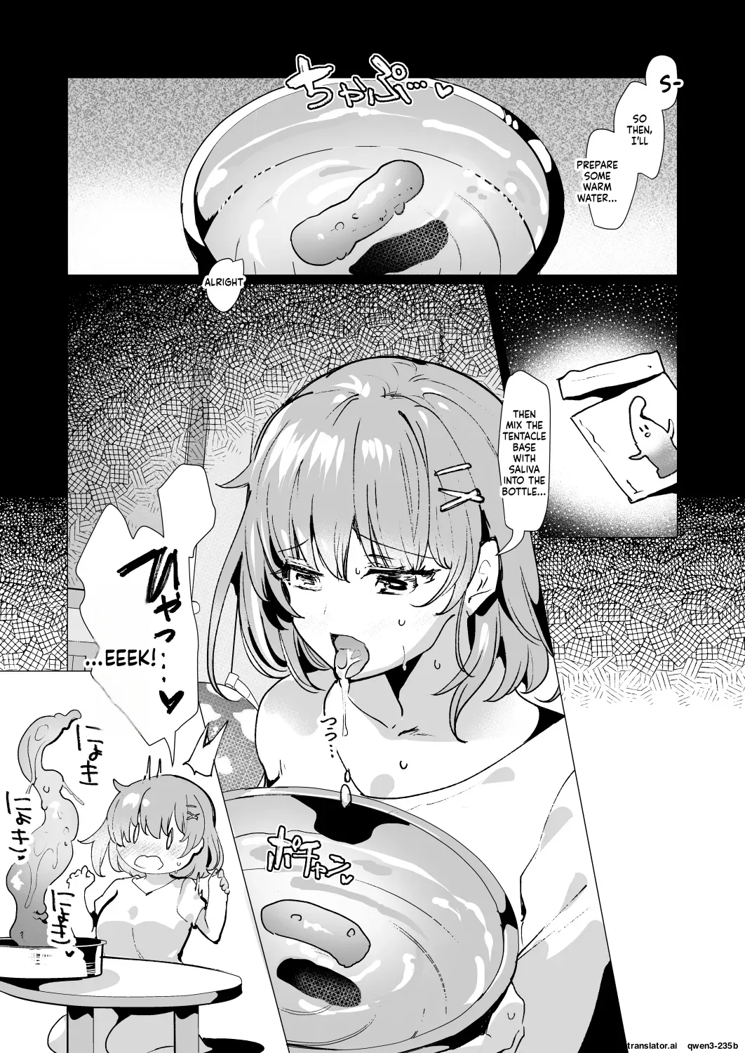 Karui Kimochi de, Shokushu o Tsuuhan de Kattara Naedoko Shussan Onanie Suru made Dohamari Shichatta Ken page 9 full