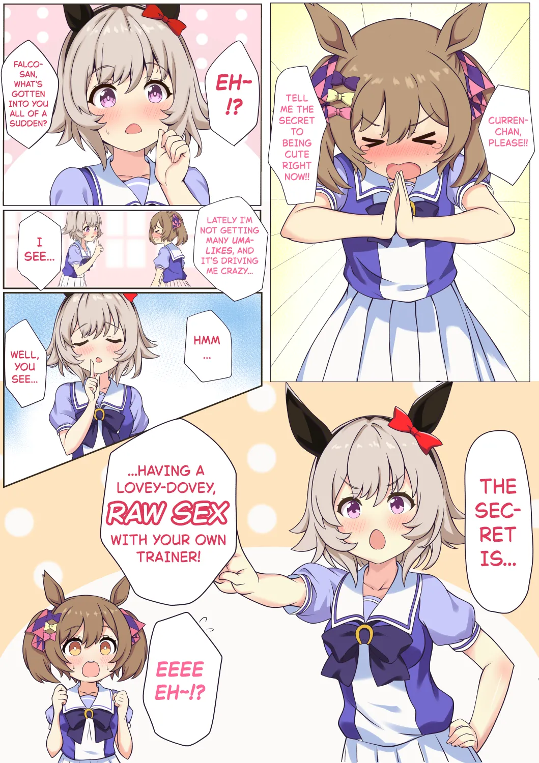 KareFaru Echarabu Ecchi | Lovey-Dovey Sex with Curren Chan and Smart Falcon page 1 full