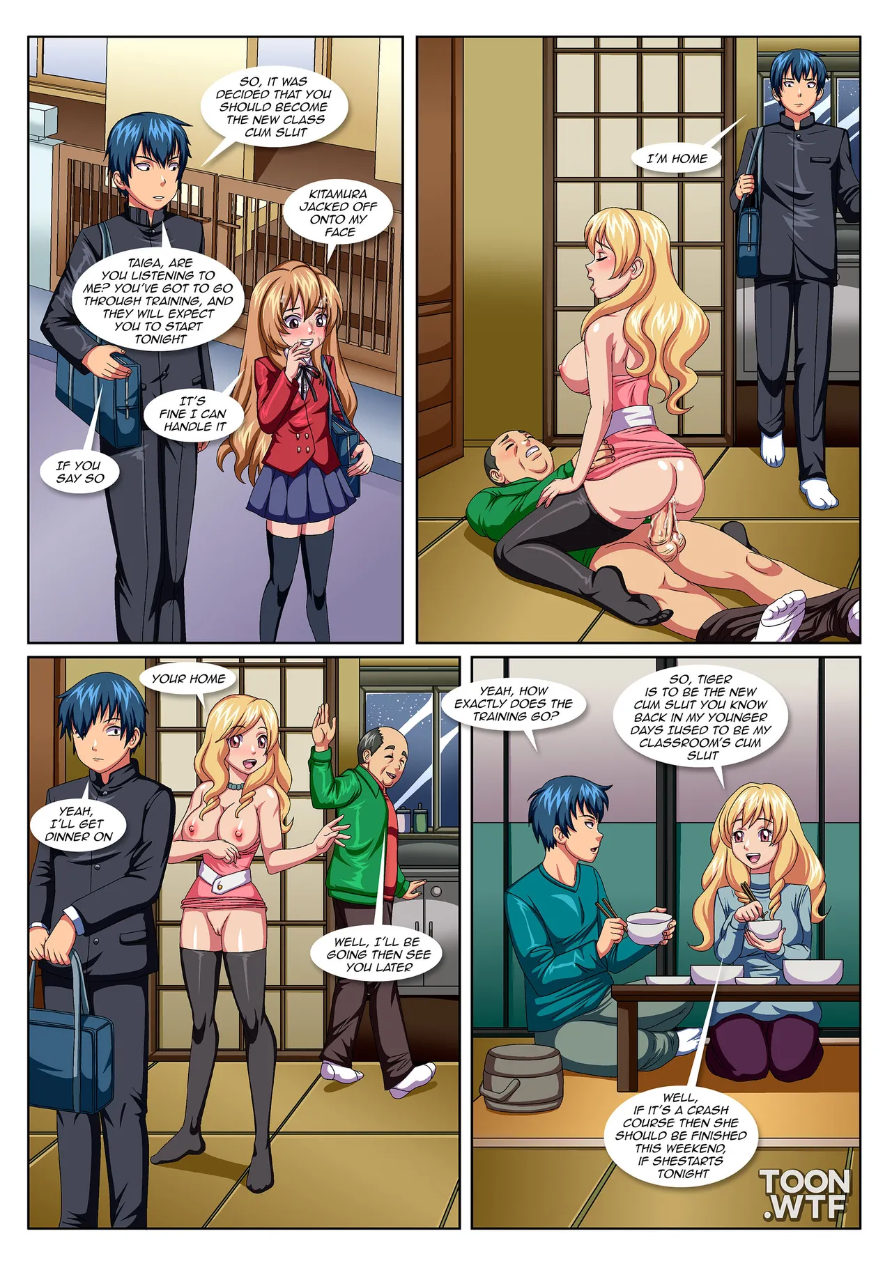 ToraDora! - Little Cum Slut ONGOING page 3 full