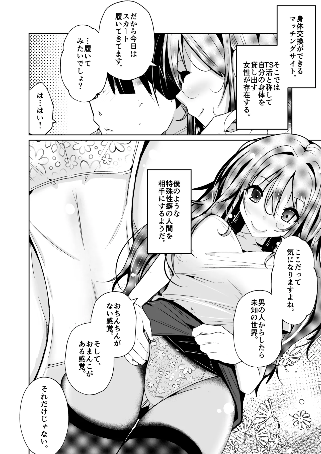 TS活 身体交換アプリで始めるTS活動！ page 4 full