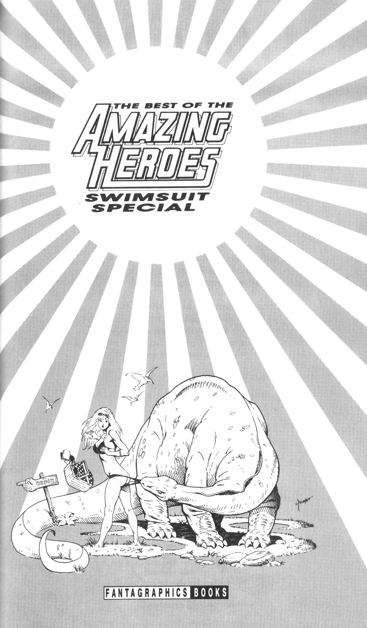 Amazing Heroes Swimsuit 1993 page 2 full