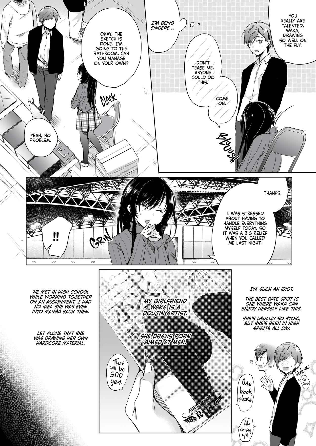 Ero Doujin Sakka no Boku no Kanojo wa Uwaki nante Shinai. Soushuuhen | A Doujinshi Artist Would Never Cheat On Me Anthology page 3 full