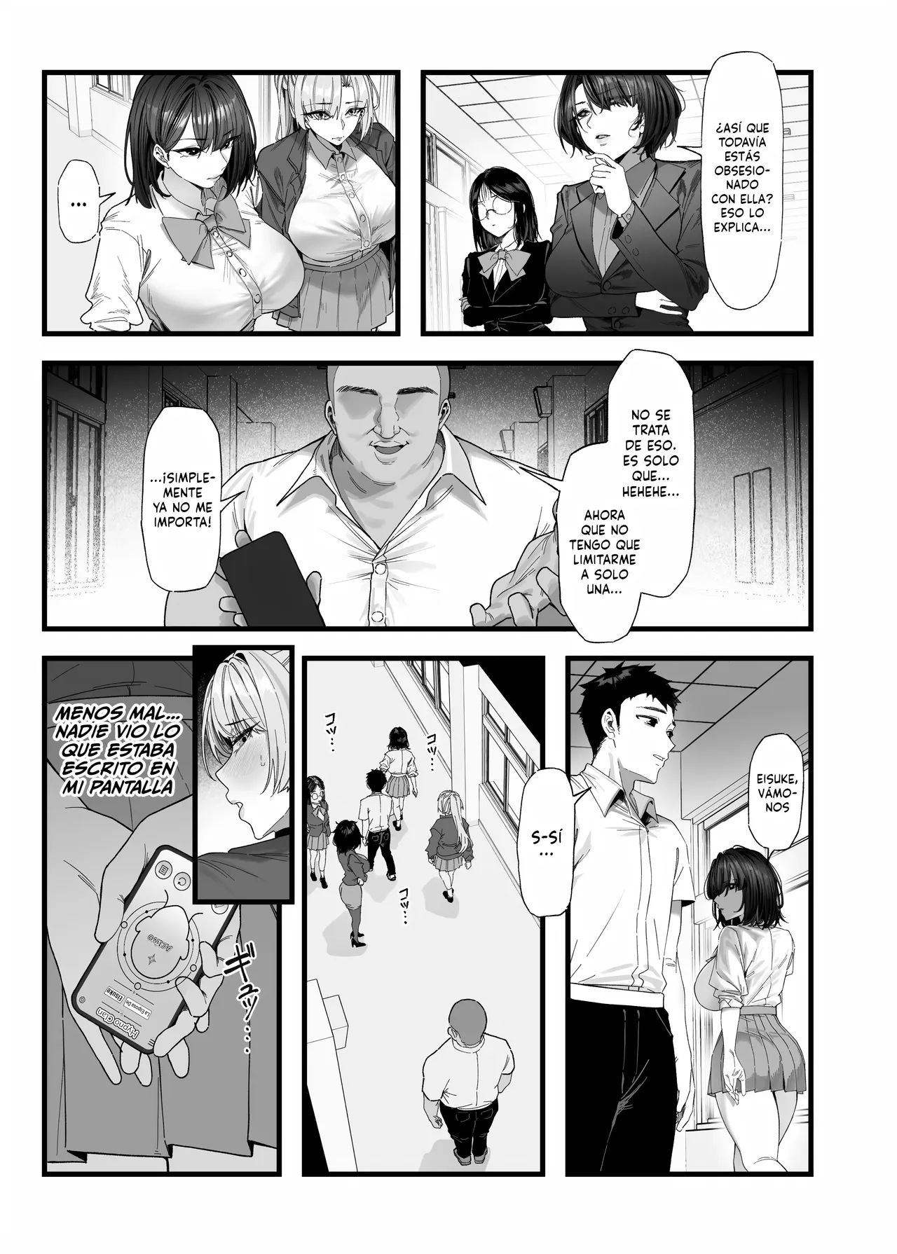 Netorare Saimin Apuri ~Somerare Mesu-nobi suru Haha-musume~｜La App de Hipnosis NTR׃ Madre e Hija Corrompidas Actuando Como Putas page 8 full