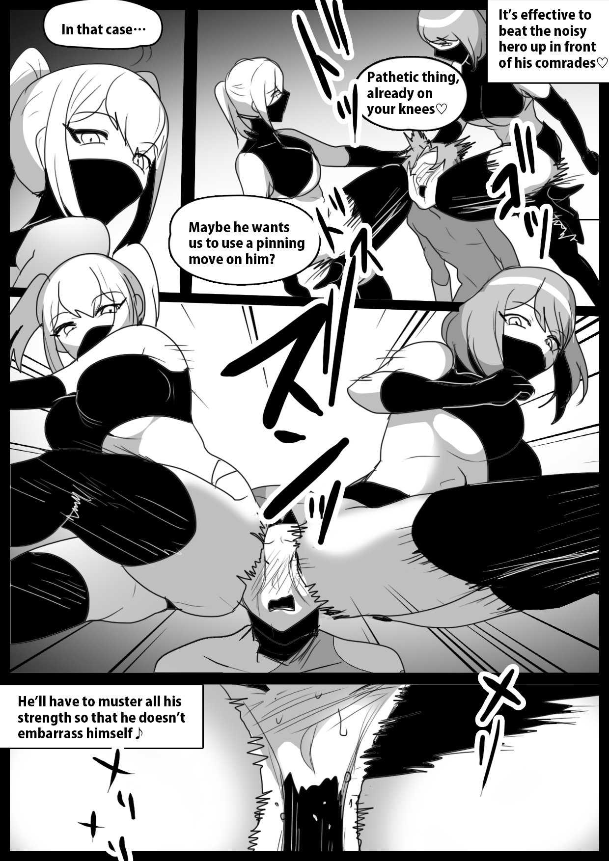 A Lesson on How to Break and Corrupt Captured Heroes by Female Fighters page 7 full