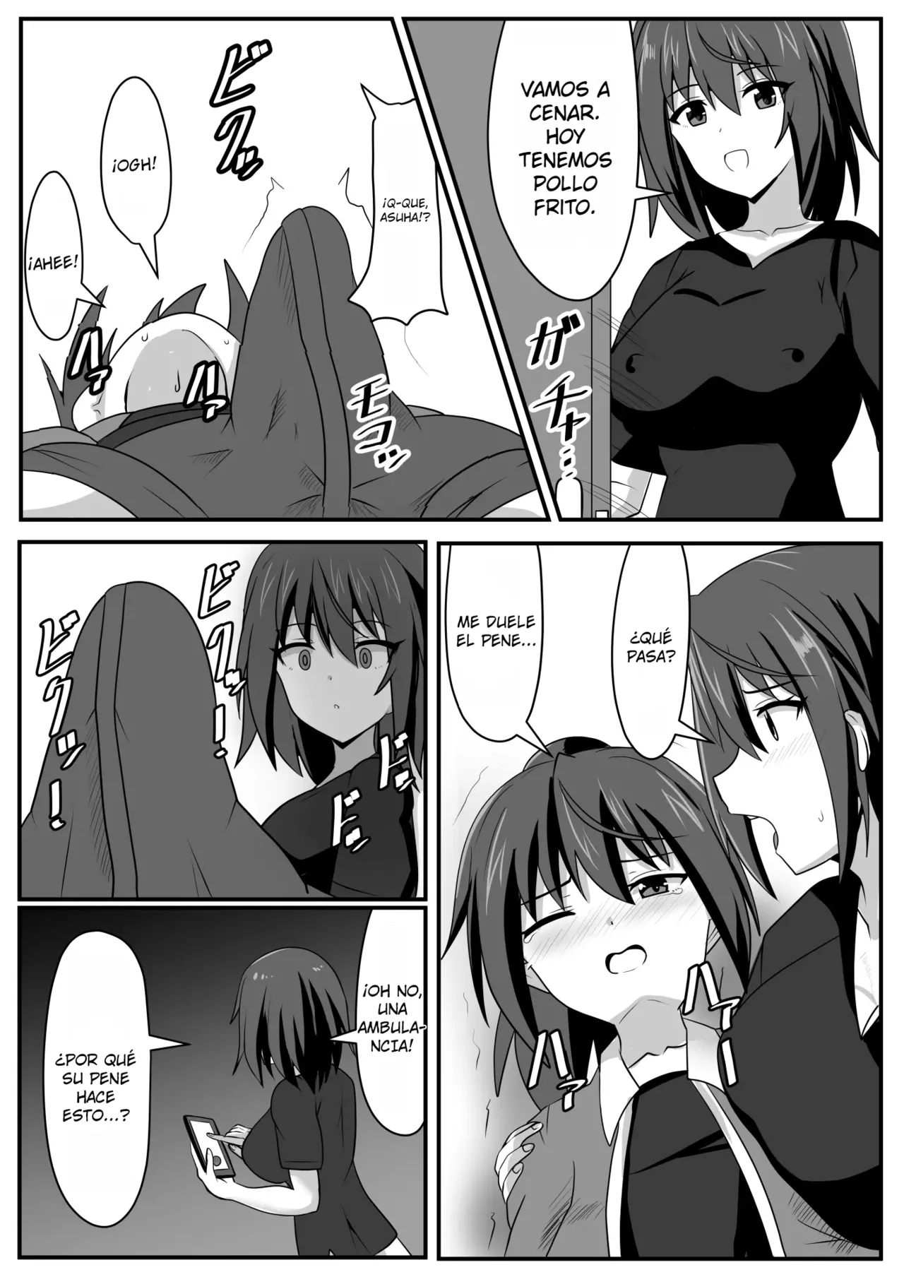 Seitsuu Futanari-chan wa Mama de Doutei o Soushitsu suru｜Perder la Virginidad con una Futanari Experimentada que Actúa como una Madre page 9 full