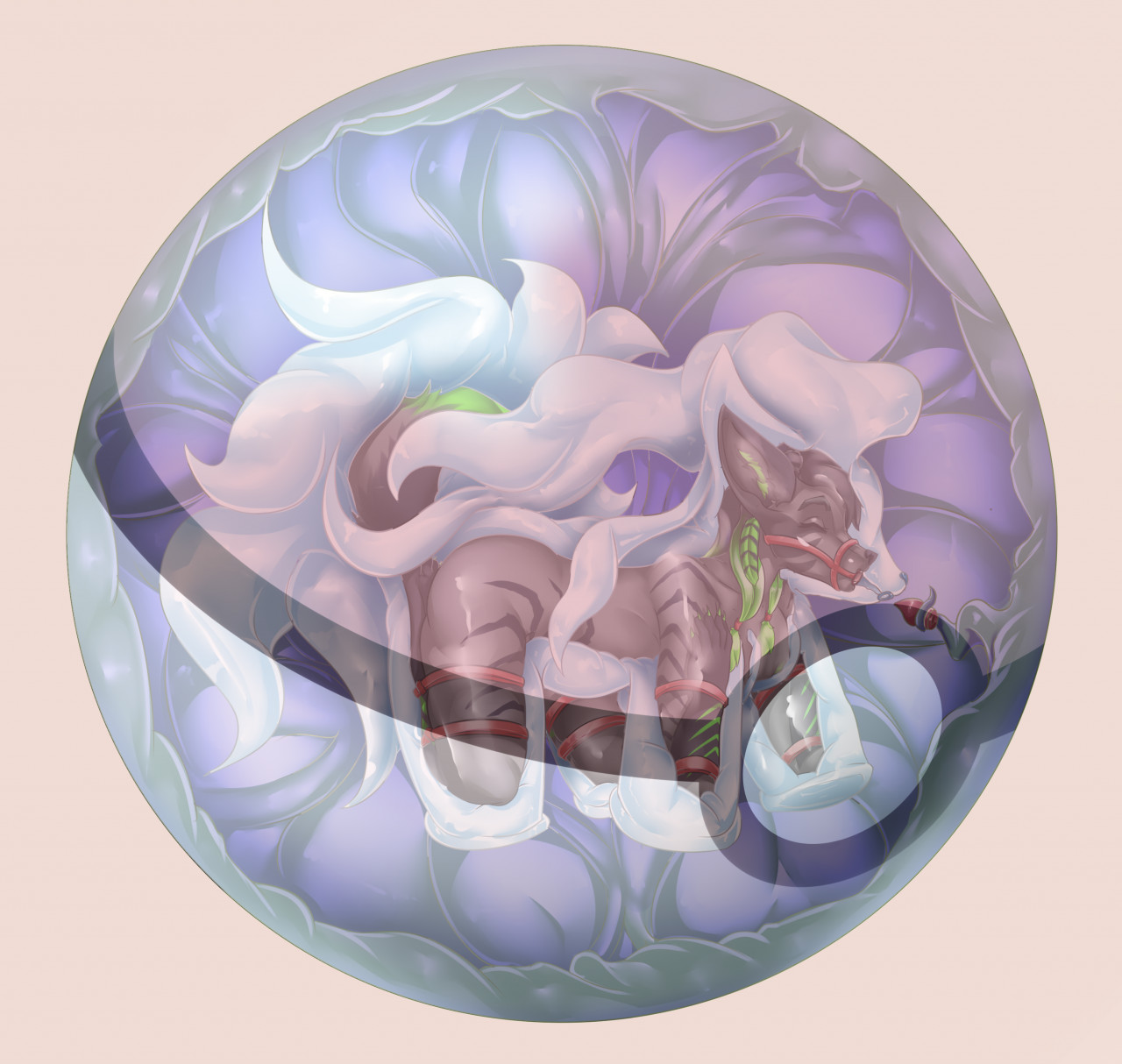 Alolan Ninetales Pokesuit Trap page 2 full