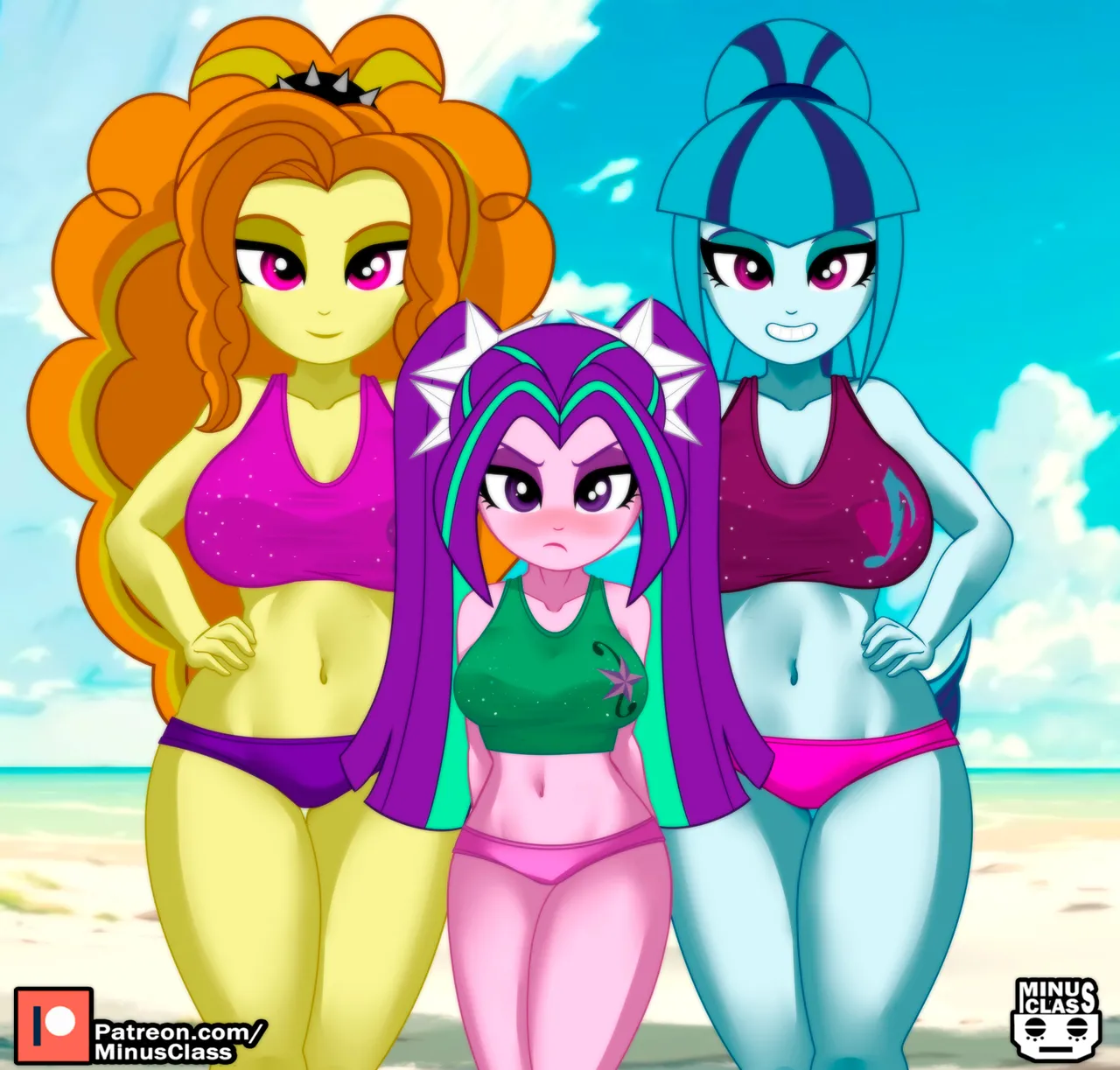 the Dazzlings by artist:minusclass page 4 full