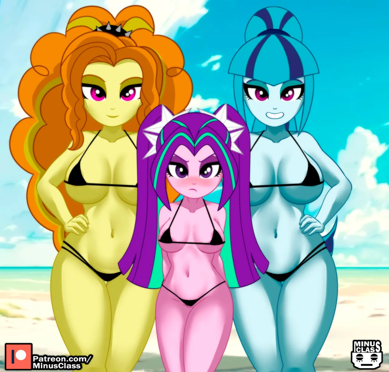 the Dazzlings by artist:minusclass page 5 full