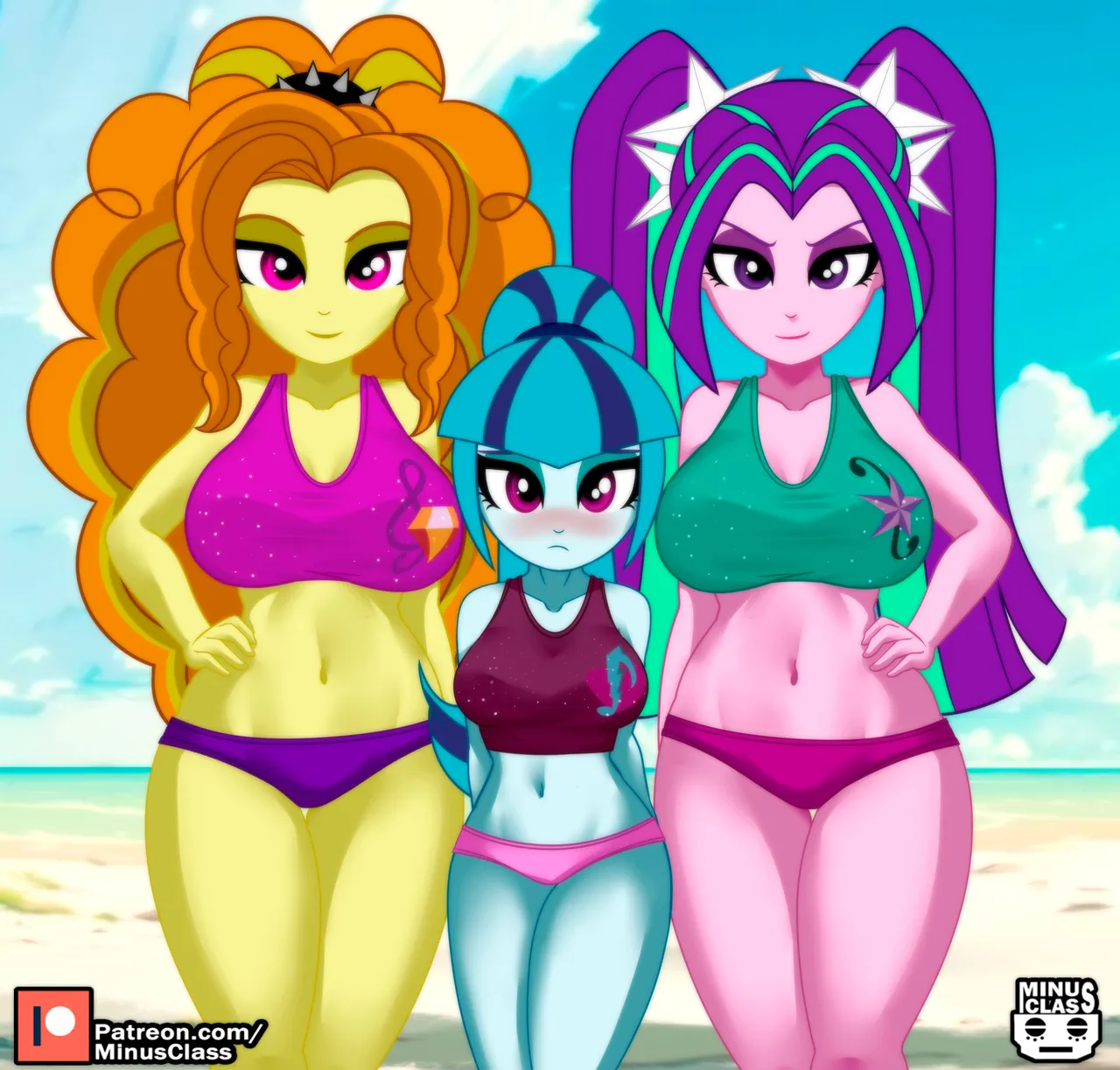 the Dazzlings by artist:minusclass page 7 full